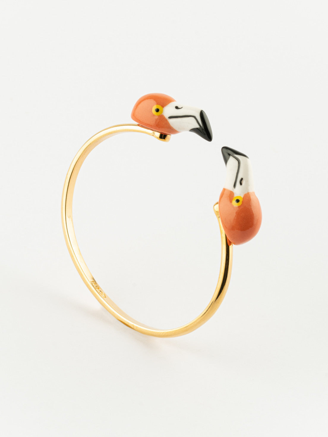 Flamingo face to face bracelet