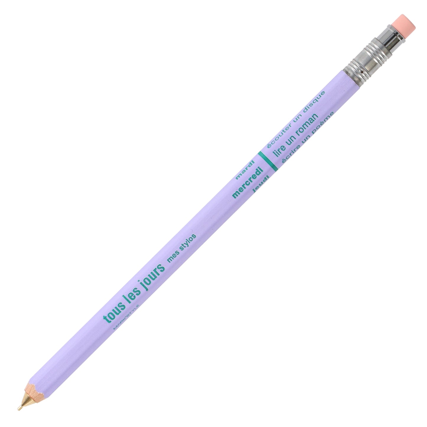 Mechanical pencil light purple